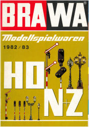 Brawa Katalog 1982-1983 HO, N, Z