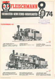 Fleischmann Neuheiten 1974