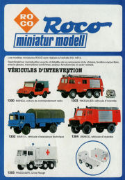 Roco Miniatur Modell Katalog