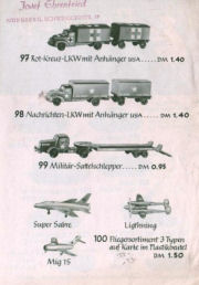 DOK Modelle Minitanks Katalog
